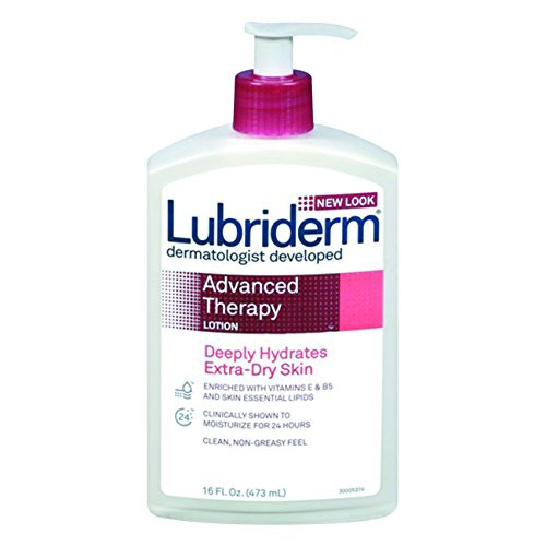 Lubriderm Advanced Therapy Moisturizing Hand/Body Lotion 16 Oz Pump Bottle 12/Carton