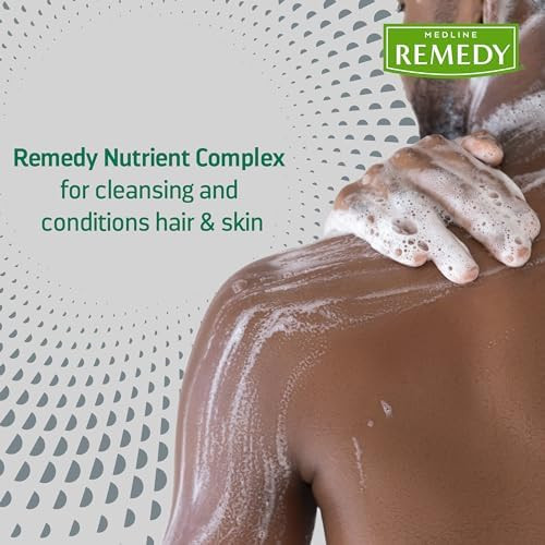 Medline Remedy Specialized No-Rinse Foam Cleanser Gentle Skincare Solution 8 Oz. Bottle