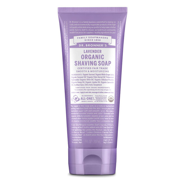 Dr. Bronner's Organic Lavender Shaving Gel