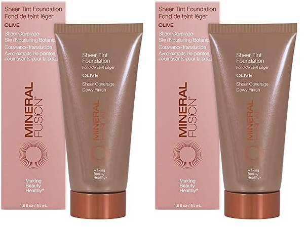 Mineral Fusion Sheer Tint Foundation Olive 1.8 Oz