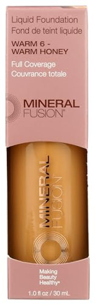 Mineral Fusion Warm 6 Liquid Foundation 1 Fz