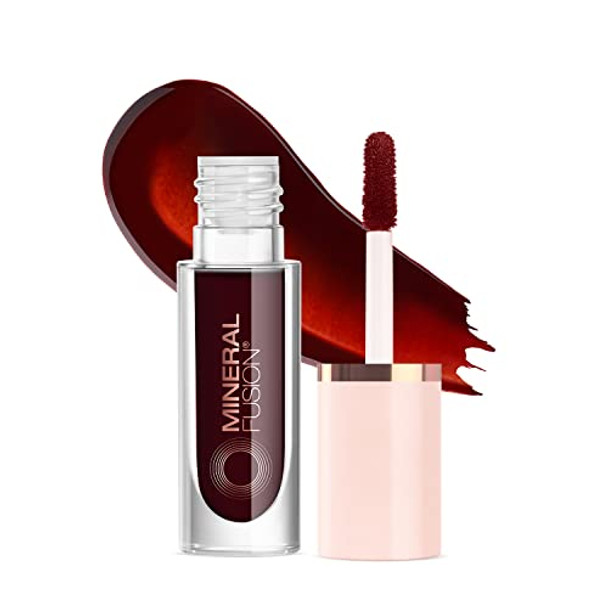 Mineral Fusion 2-In-1 Lip & Cheek Stain Rose 0.10 Fl Oz Rosey Pink Hydrating Long-Lasting Matte Lip And Cheek Color