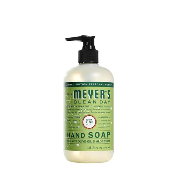 Mrs. Meyer'S Clean Day Liquid Hand Soap Variety Pack Scent 33 Oz Refill + 12.5 Oz 1 Ct (Snowdrop)