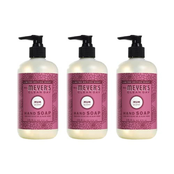 Mrs. Meyer'S Clean Day Liquid Hand Soap Mum 12.5 Fl Oz. (Pack Of 3) Mrs. Meyer'S Clean Day Liquid Hand Soap Mum 12.5 Fl Oz. (Pack Of 3)
