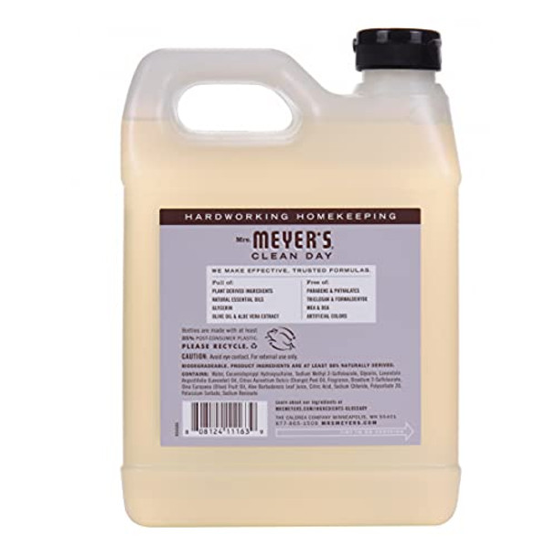 Mrs. Meyer'S Clean Day Hand Soap Refill Lavender Multi-Packs (33 Fl Oz (Pack Of 1) Mrs. Meyer'S Clean Day Hand Soap Refill Lavender Multi-Packs (33 Fl Oz (Pack Of 1)