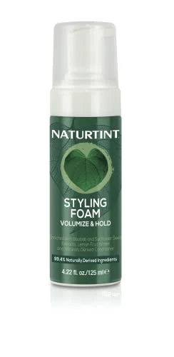 Naturtint Volumize & Hold Styling Foam - Naturally Derived Ingredients Dermatologically Tested Vegan