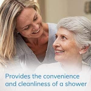 No-Rinse Body Bath 16 Fl Oz - Leaves Skin Clean Refreshed And Odor- Rinse- Formula (Pack Of 12) - Makes 16 Complete Baths Per Bottle