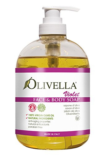 Olivella Liquid Soap Violet 16.9 Fluid Ounce