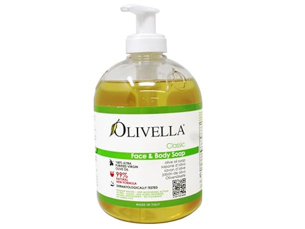 Olivella Liquid Olive Oil Soap 16.9 Oz 12 Unit