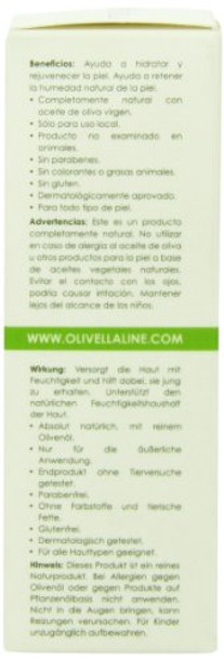 Olivella Olivella All Natural Virgin Olive Oil Moisturizer For All Skin Types 1.69 Oz 1.69 Oz