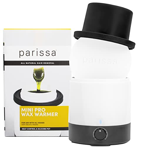 Parissa Facial Waxing Kit – Hot Wax Kit + Warmer + Ultra Soothe Oil Strip- Natural Hair Removal & Post-Wax Skin Care