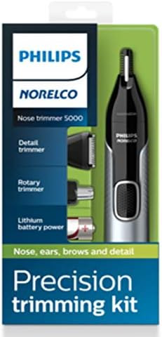 Philips Norelco Nose Trimmer 5000 For Nose Ears Eyebrows Trimming Kit Nt5600/62