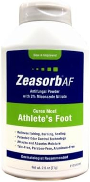 Zeasorb Antifungal Treatment Powder Athletes Foot 2.5Oz By Zeasorb Zeasorb Antifungal Treatment Powder Athletes Foot 2.5Oz By Zeasorb