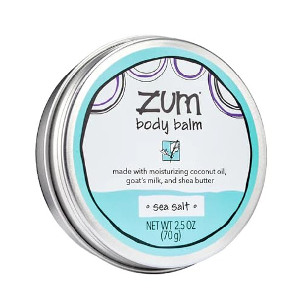 Zum Indigo Wild Body Balm - Body Moisturizer For Women & Men - Includes Goat'S Milk Shea Butter & More - Natural Skin Moisturizer - Frankincense & Myrrh Scent - 2.5 Oz