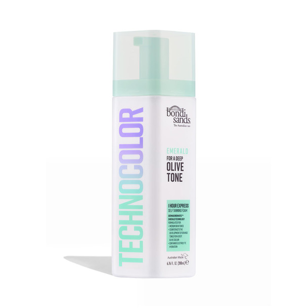 Bondi Sands Technocolor 1 Hour Express Self Tanning Foam, Innovative Formula, Hydrates for Natural Enhanced Skin Results, Available in 4 Shades