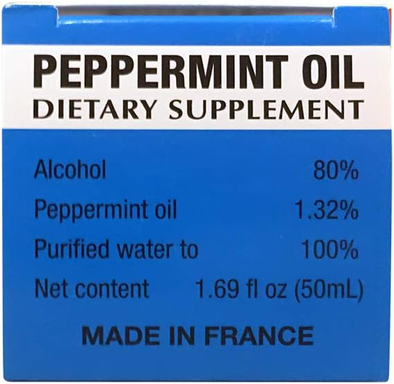 Ricqles Peppermint Oil Dietary Supplement (1.69 fl. oz) (1 Bottle)