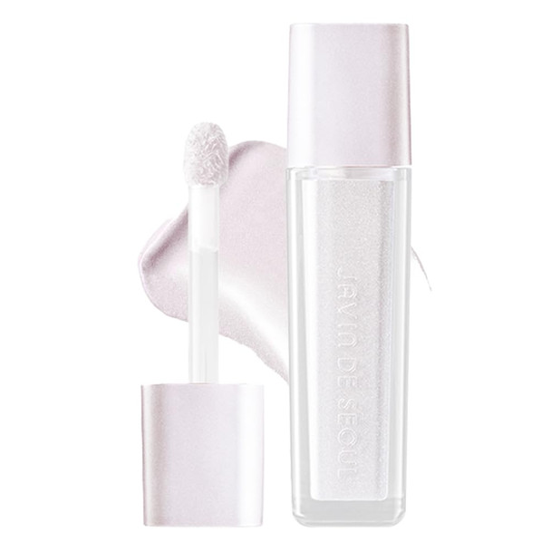 JAVIN DE SEOUL Wink Eye Shimmer I Light - Versatile Illuminator Highlighter Buildable Eye Shadow Adds Radiant Glow for Eyes and Face 6g (08 Day Cotton)