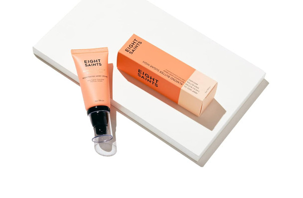 Eight Saints Almond Butter Sugar High Hand Cream For Dry Cracked Hands Natural And Organic Hand Lotion For Dry Hands To Hydrate Protect And Heal 2 Ounces