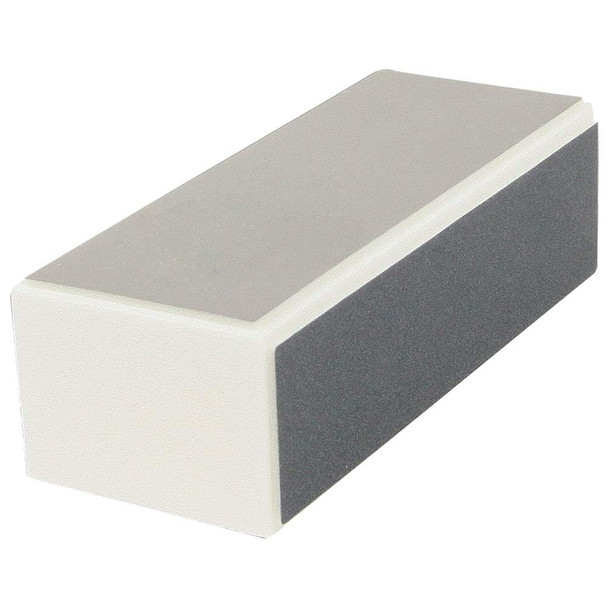 Forpro Professional Collection Afterglo 4-Way Buffer Black 360/Black 360/Green 400/White 4000 Grit Four-Sided Manicure And Pedicure Nail Buffer 1.125” H X 1.5” W X 3.5” L 12-Count