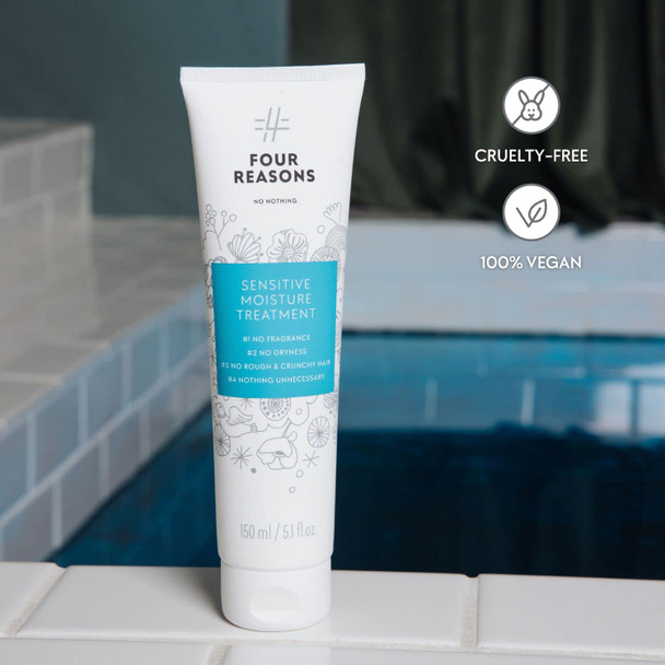 No Nothing Sensitive Moisture Treatment - Perfume- Moisturising Intensive Treatment - For Dry And Damaged Hair  100% Vegan  150 Ml ( Packaging) No Nothing Sensitive Moisture Treatment - Perfume- Moisturising Intensive Treatment - For Dry And Damaged Hair  100% Vegan  150 Ml ( Packaging)