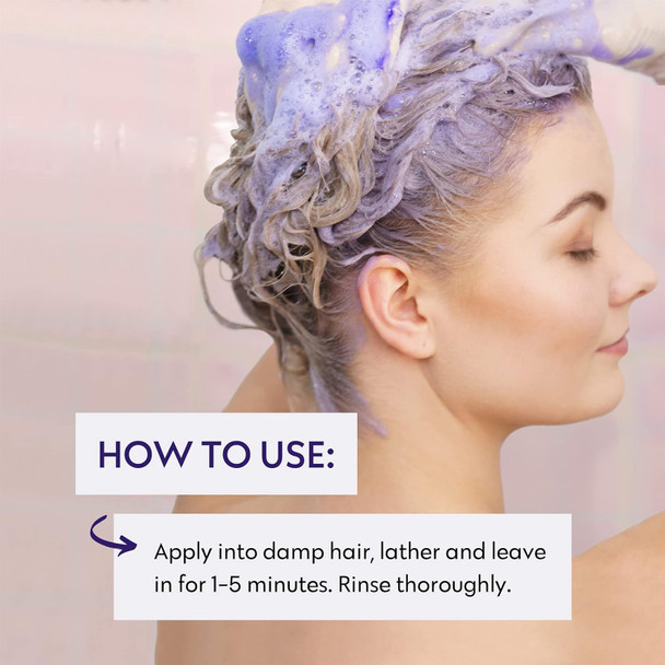 Four Reasons No Nothing Sensitive No Yellow Shampoo - Unscented Silver Shampoo For Blonde Hair  100% Vegan  300 Ml