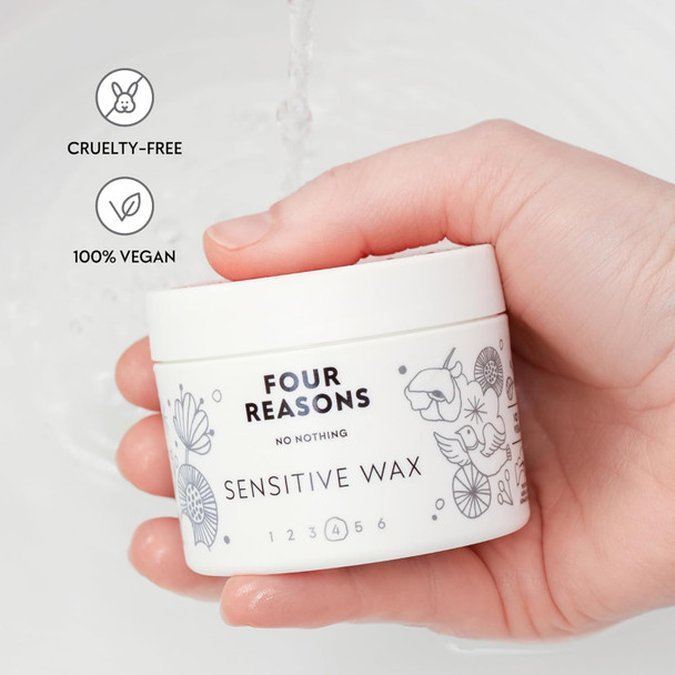 No Nothing Hair Styling Wax For Sensitive Skin - Extra Strong Hold With Flexible Finish Paraben Fragrance  Vegan Hypoallergenic Texturing For Damp & Dry Hair Men & Women