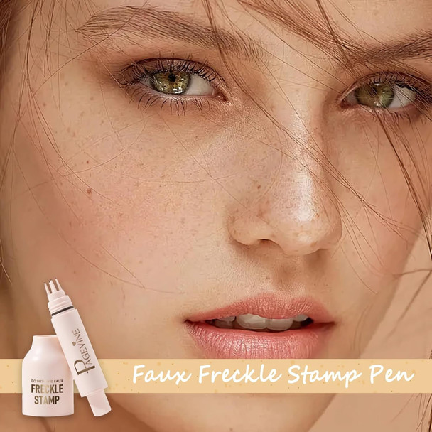 Faux Freckle Stamp Pen Waterproof Fake Freckles Stain Marker Pencil Tool For Natural And Lifelike Sunkissed Face Freckle Makeup Quick Dry & Long-Lasting Freckle Stamp (1# Light)
