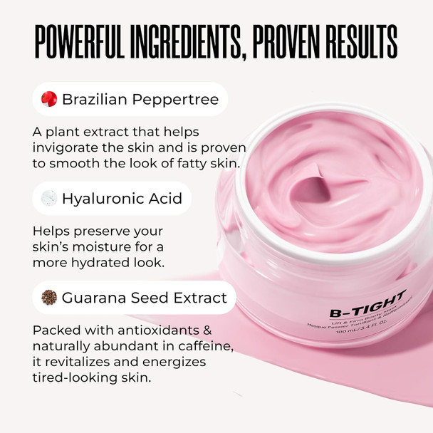 Maëlys Cosmetics B-Tight Leave-On Cellulite Mask - Reduces The Appearance Of Cellulite - Visibly Tightens The Skin In The Butt Area