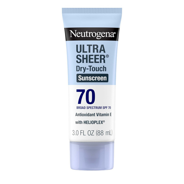 Neutrogena Ultra Sheer Dry Touch Sunscreen Lotion with Broad Spectrum SPF 70  88ml