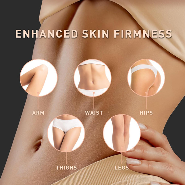 Enaskin Naturals Belly Firming Cream: B Flat Skin Tightening Cellulite & Stretch Mark Reduction Cream For Stomach Thighs And Booty - Hydrating Body Lotion For Women & Men 5 Fl. Oz