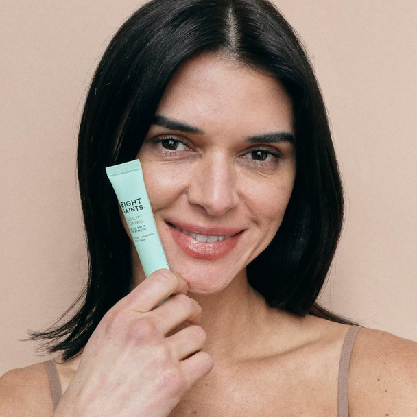 Eight Saints Quality Control Acne Treatment For Face Pimples And Zits With 2% Bha Salicylic Acid Natural And Organic Acne Spot Treatment Fast Acne Relief 0.5 Oz