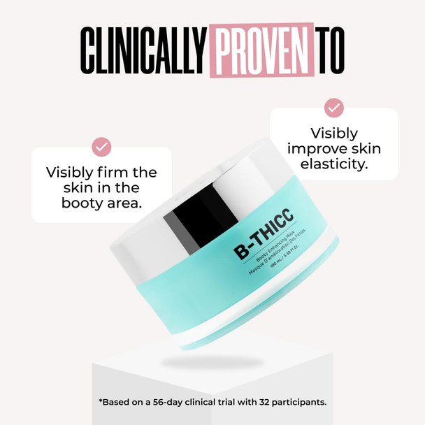 Maëlys B-Thicc Leave-On Booty Enhancing Mask - Booty Mask That Visibly Tightens Skin - Helps Enhance Firm & Boost The Look Of Your Behind