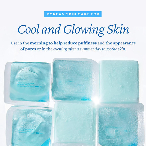 Belif Super Drops Multi-7 Hyaluronic Frozen Serum - Hydrating Soothing Depuffing Serum With Peptides & Caffeine Enhances Skin Elasticity Korean Skincare 5Mlx9Ea