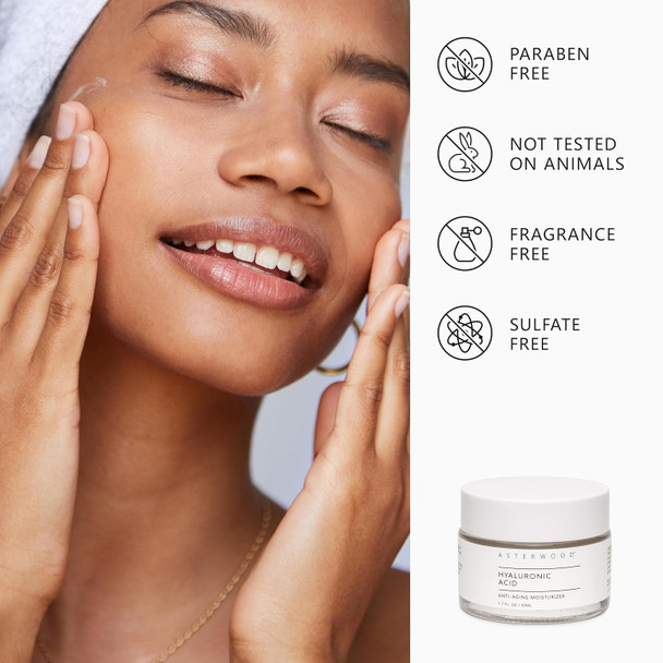 Asterwood Argireline Serum 1 Oz + Hyaluronic Acid Moisturizer 1.7 Oz