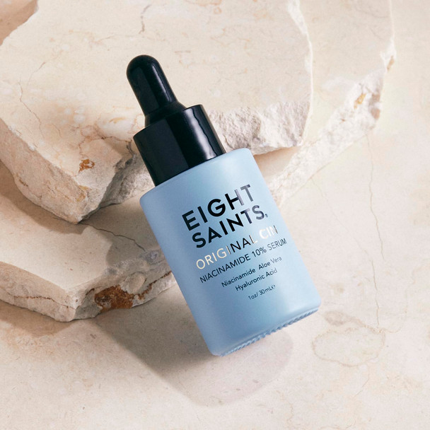 Eight Saints Original Cin 10% Niacinamide Serum For Face Anti Aging Natural And Organic Facial Serum To Reduce Fine Lines Dark Spots Large Pores And Wrinkles 1Oz
