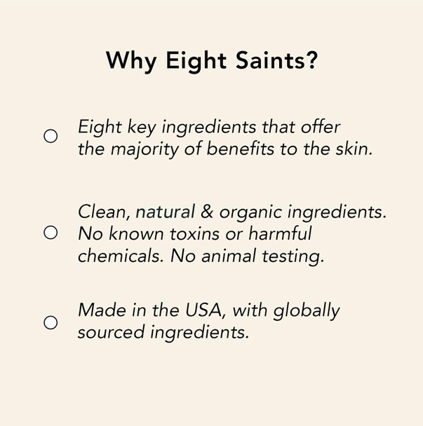 Eight Saints Original Cin 10% Niacinamide Serum For Face Anti Aging Natural And Organic Facial Serum To Reduce Fine Lines Dark Spots Large Pores And Wrinkles 1Oz