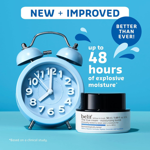 Belif Hydrate & Go Kit – 4-Step Korean Skincare Set With Toner Moisturizing Bomb Cream Jelly Cleanser Eye Bomb Spf 45 Sunscreen Tsa-Friendly Deep Hydration & Barrier Care For Glowy Bouncy Skin