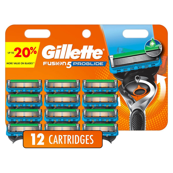 Gillette ProGlide Men's Razor Blade Refills - 12ct