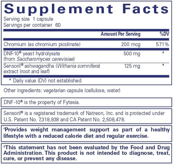 Pure Encapsulations PureLean Satiety | 60 Capsules