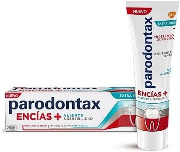 Parodontax Gums + Breath Whitening Toothpaste 75ml