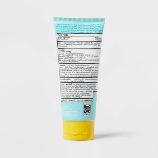 up&up Baby Mineral Sunscreen Lotion - SPF 50 - 3oz