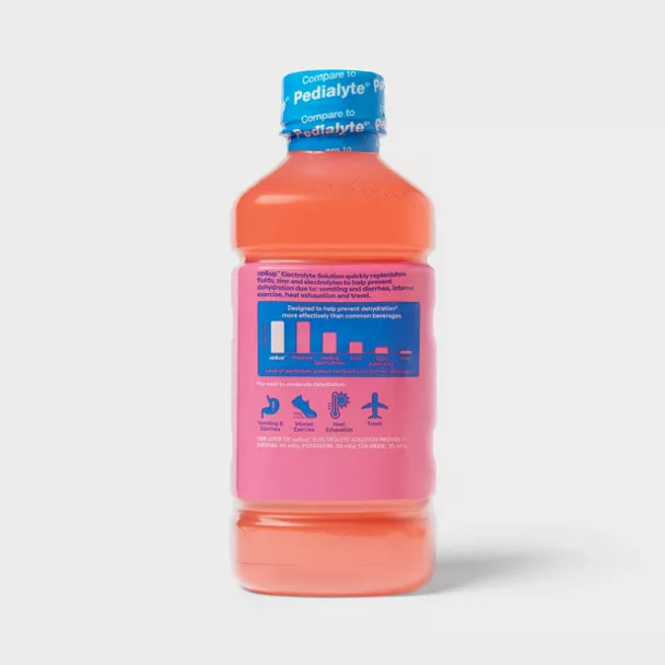 up&up Pediatric Electrolyte Drink - Strawberry - 33.8 fl oz