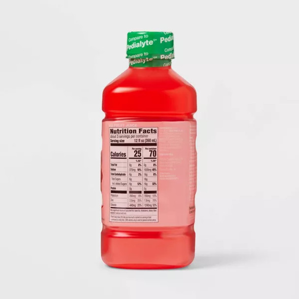 up&up Pediatric Electrolyte Drink - Cherry Punch - 33.8 fl oz
