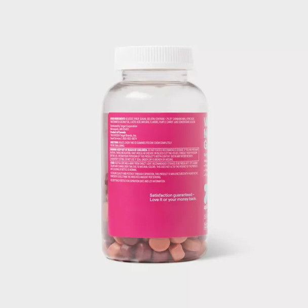 up&up Women's Multivitamin Gummies - Natural Berry - 150ct