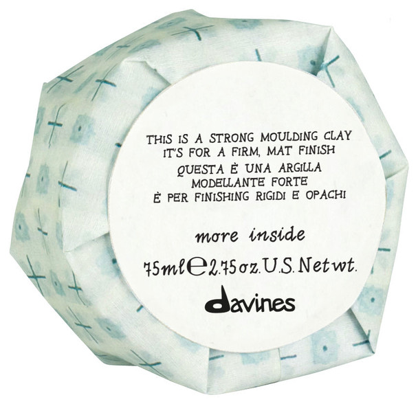 Davines More Inside - strong moulding clay.