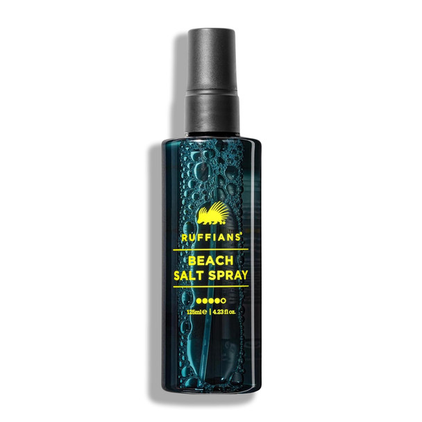 Ruffians Beach Salt Spray Sea Salt Spray for Hair Men and Women Texturising Volume Mist for Hydrated Texture for Fine Hair Natural Finish 125ml