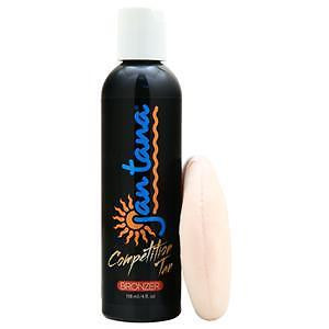 Jan Tana Competition Tan Bronzer with Puff 4 fl.oz