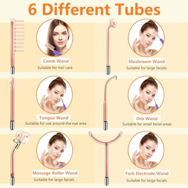 Liqiamei High F Rrequency Facial Wand For Face Care Multi-Function Face Device Machine
