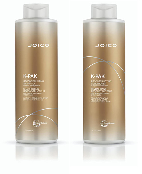 Joico K-Pak Reconstruct Shampoo & Conditioner 33.8 OZ. 2Pk