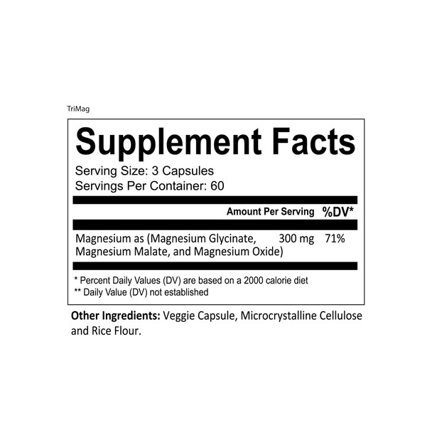 Way2well Trimag Max - 180 capsules